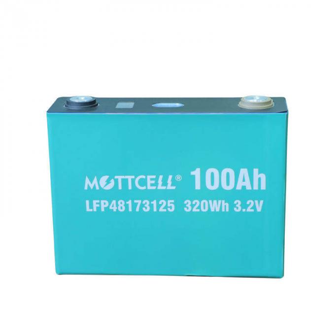 3.2V 100Ah LiFePO4 батарейные элементы для хранения энергии 0