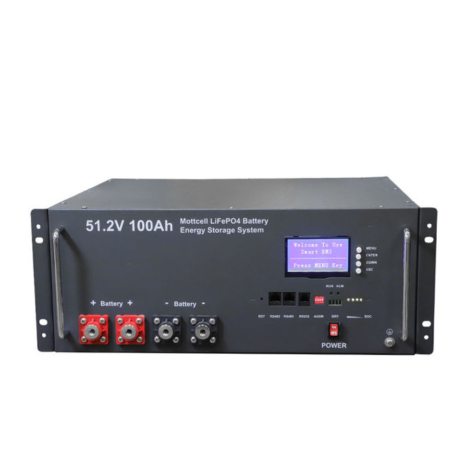 48 Вт 100 часов Lifepo4 19 ′′ RACK ESS Промышленный литийный аккумулятор Система хранения энергии для телекоммуникаций 0