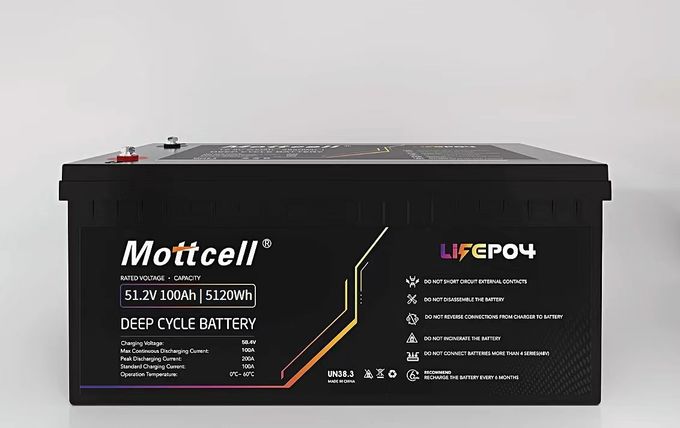 LiFePO4 Промышленный литийный аккумулятор 48V 100Ah для электропогрузчика и солнечной энергии 3
